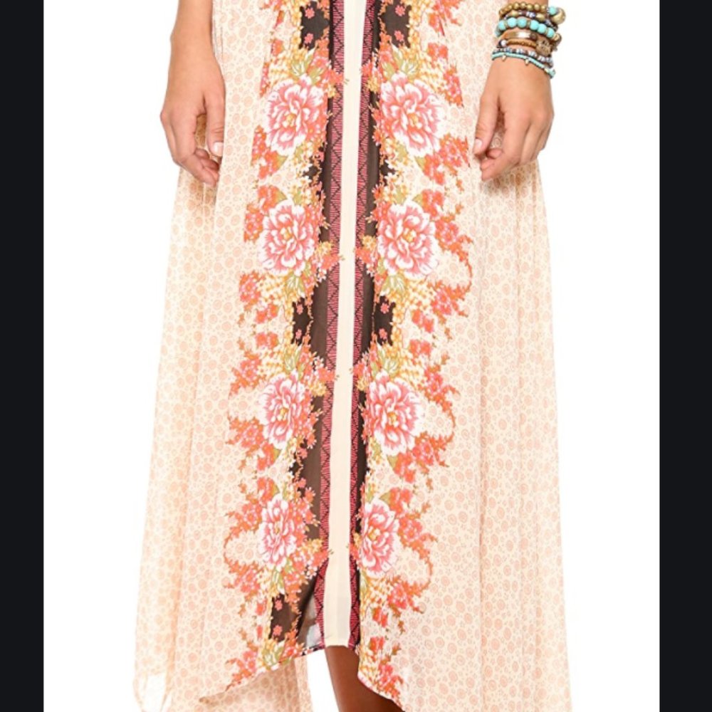 FREE PEOPLE Lovely Lady Maxi Skirt